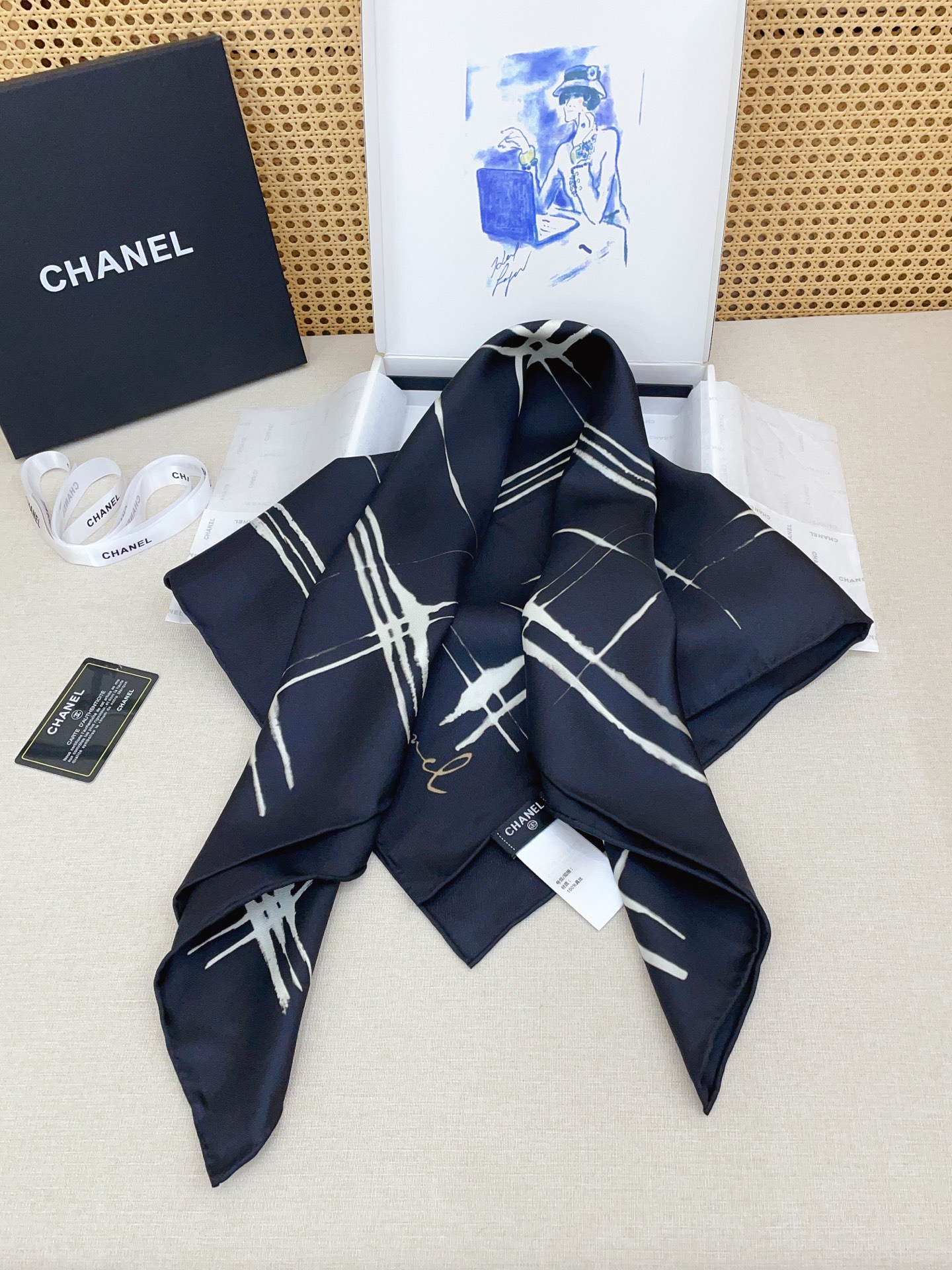 ✨✨【18姆米 双面同色】新款小香‼️美翻了[流泪]最新御用殿堂级极品‼️经典元素图案设计风格❗️美丽至