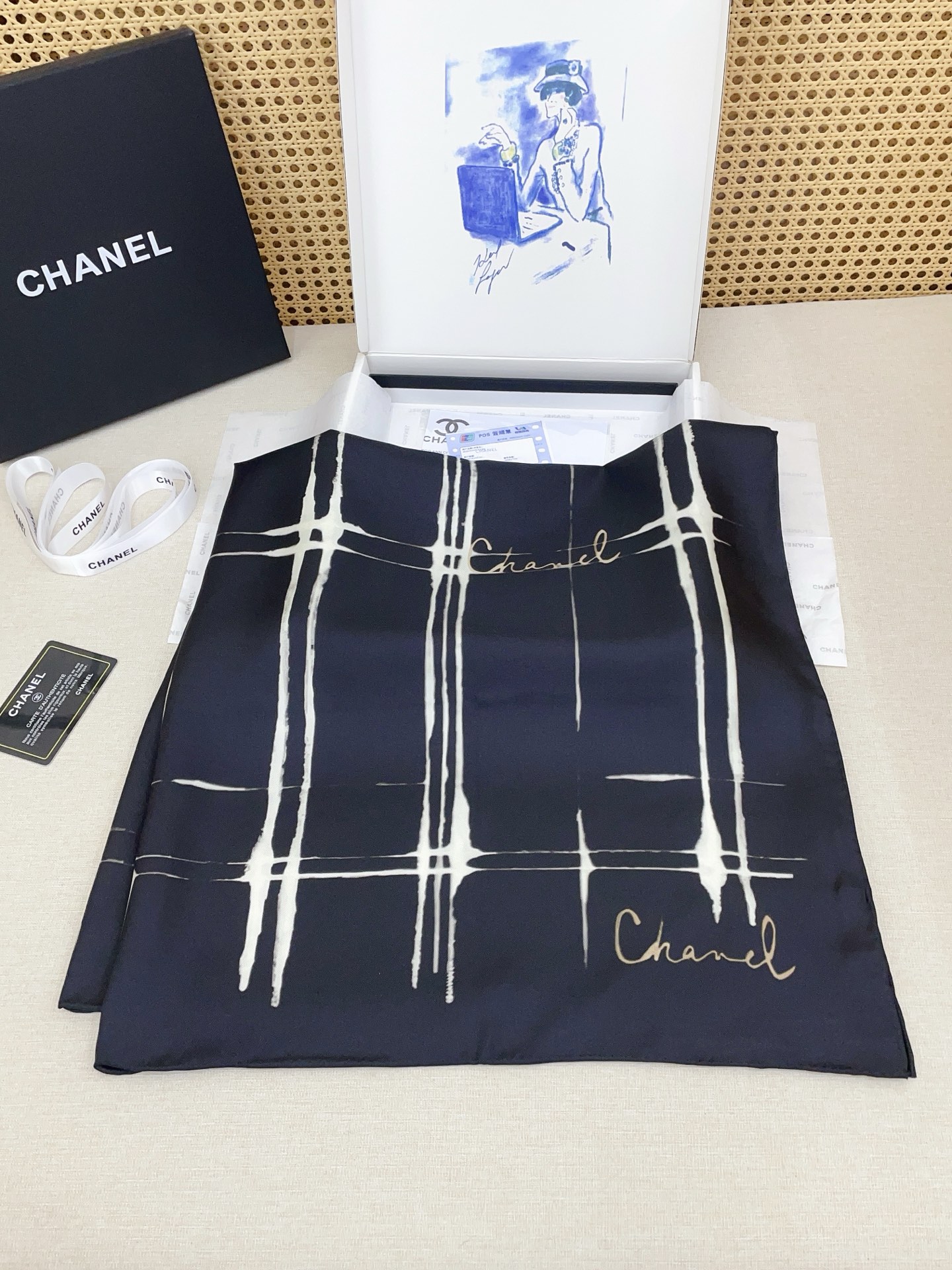 ✨✨【18姆米 双面同色】新款小香‼️美翻了[流泪]最新御用殿堂级极品‼️经典元素图案设计风格❗️美丽至
