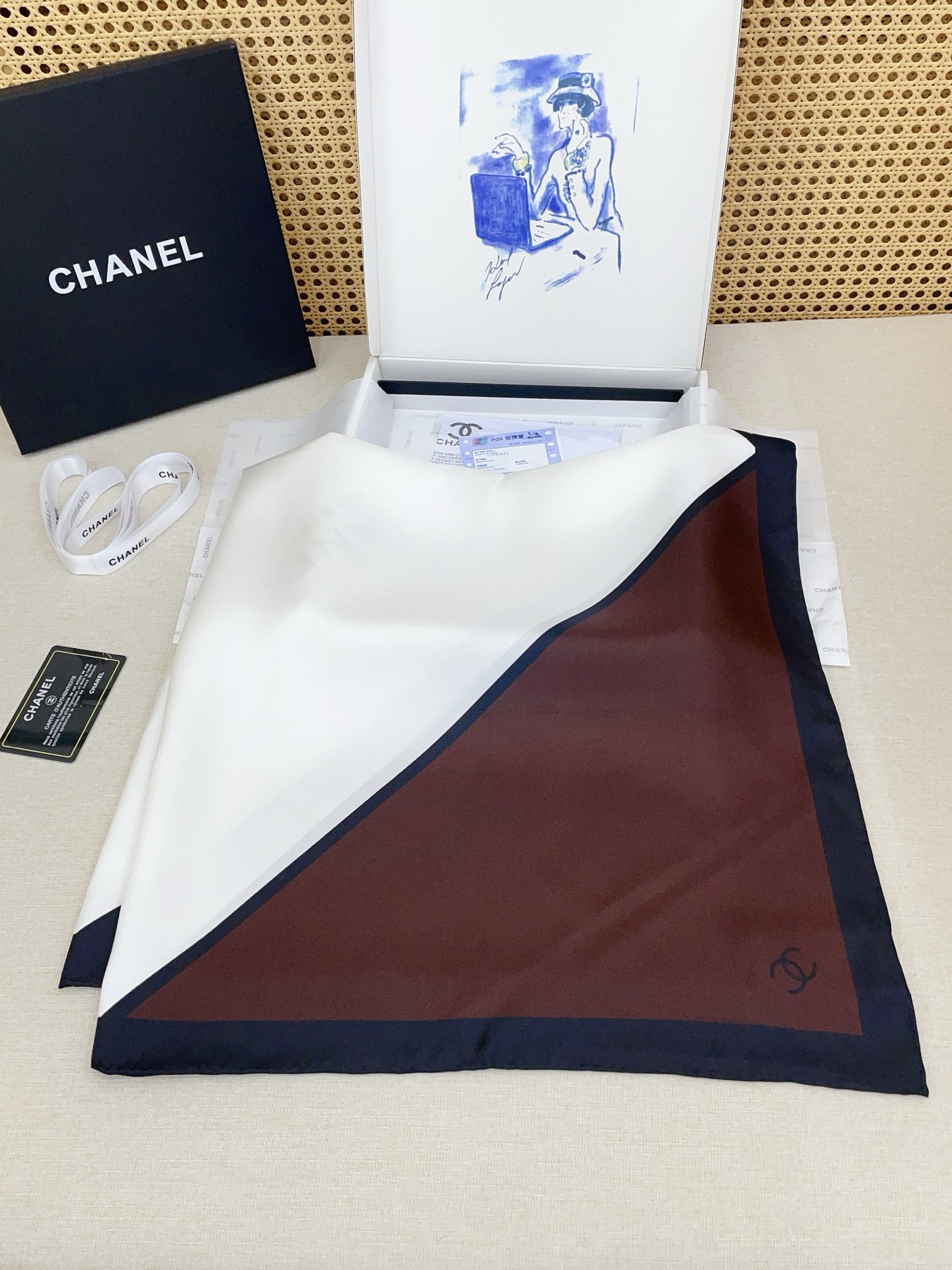 ✨✨【18姆米 双面同色】新款小香‼️美翻了[流泪]最新御用殿堂级极品‼️经典元素图案设计风格❗️美丽至