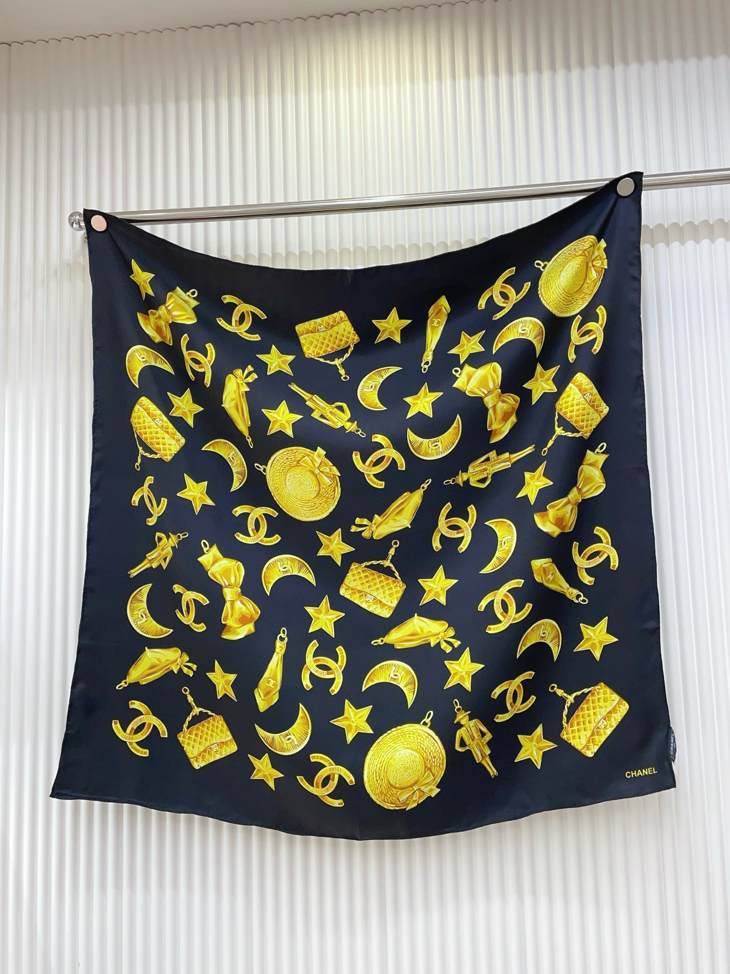 ✨✨【18姆米 双面同色】新款小香‼️美翻了[流泪]最新御用殿堂级极品‼️经典元素图案设计风格❗️美丽至