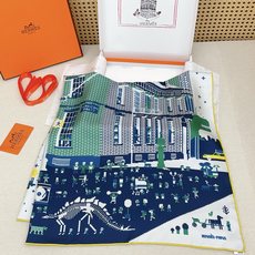 ✨✨【18姆米 双面同色】H**S真丝新款🆕👏👏买了都说好看‼️推荐💕【麦迪逊派对 90】真丝方巾, ✨✨【18姆米 双面同色】H**S真丝新款🆕👏👏买了都说好看‼️推荐💕【麦迪逊派对 90】真丝方巾,