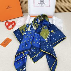 ✨✨【18姆米 双面同色】H**S真丝新款🆕👏👏买了都说好看‼️推荐💕【麦迪逊派对 90】真丝方巾, ✨✨【18姆米 双面同色】H**S真丝新款🆕👏👏买了都说好看‼️推荐💕【麦迪逊派对 90】真丝方巾,