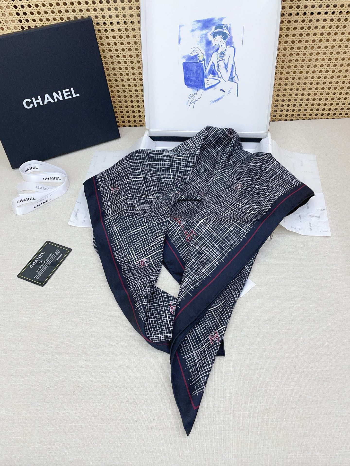 ✨✨【18姆米 双面同色】新款小香‼️美翻了[流泪]最新御用殿堂级极品‼️经典元素图案设计风格❗️美丽至