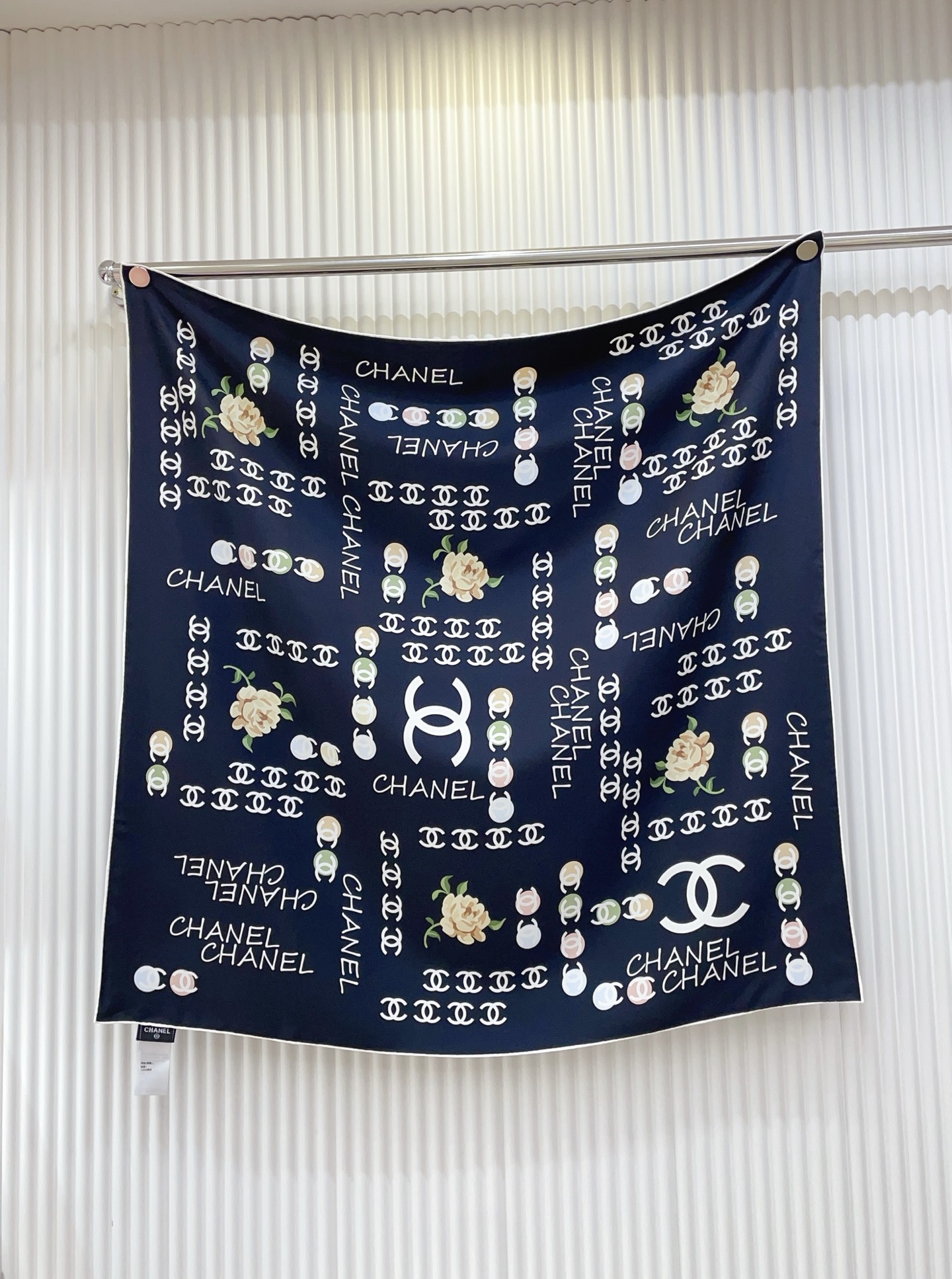 ✨✨【18姆米 双面同色】新款小香‼️美翻了[流泪]最新御用殿堂级极品‼️经典元素图案设计风格❗️美丽至
