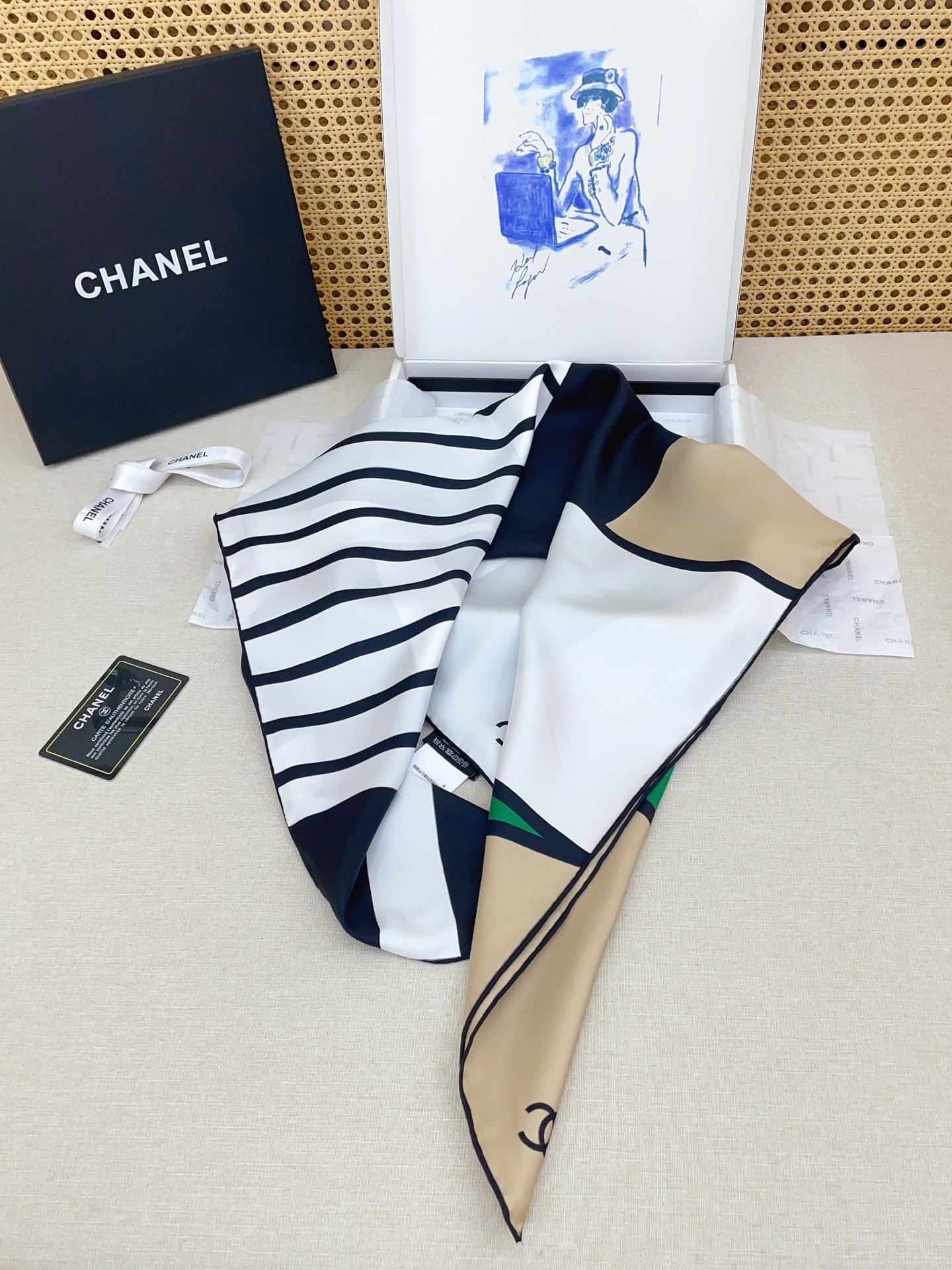 ✨✨【18姆米 双面同色】新款小香‼️美翻了[流泪]最新御用殿堂级极品‼️经典元素图案设计风格❗️美丽至