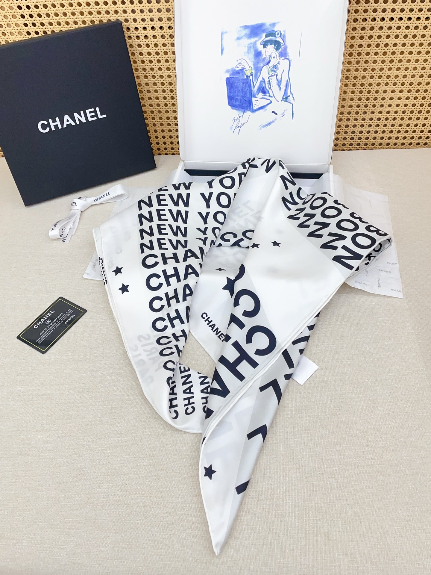 🆕 ✨✨【18姆米 双面同色】新款小香‼️美翻了[流泪]最新御用殿堂级极品‼️经典元素图案设计风格❗️美丽至极 真的 上