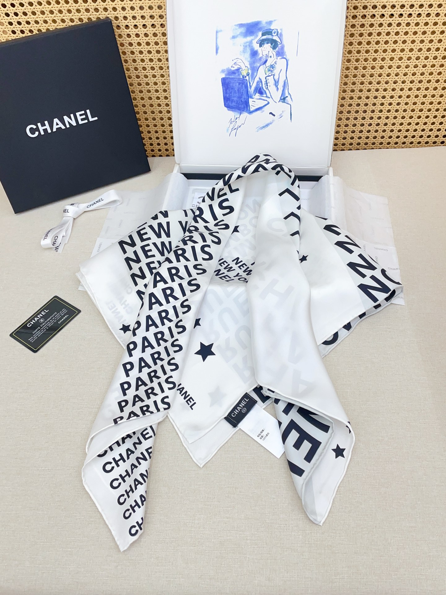 🆕 ✨✨【18姆米 双面同色】新款小香‼️美翻了[流泪]最新御用殿堂级极品‼️经典元素图案设计风格❗️美丽至极 真的 上