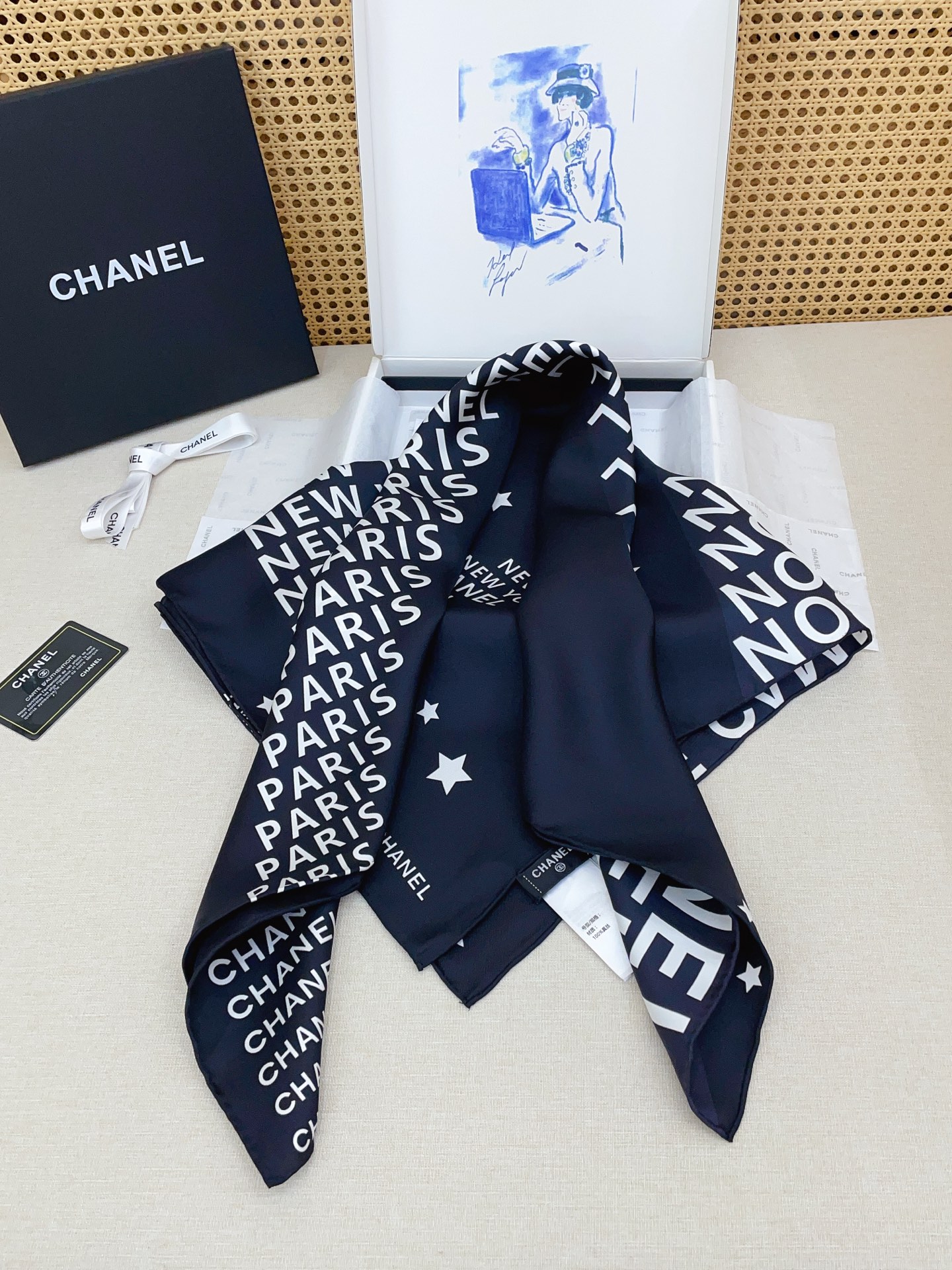 🆕 ✨✨【18姆米 双面同色】新款小香‼️美翻了[流泪]最新御用殿堂级极品‼️经典元素图案设计风格❗️美丽至极 真的 上