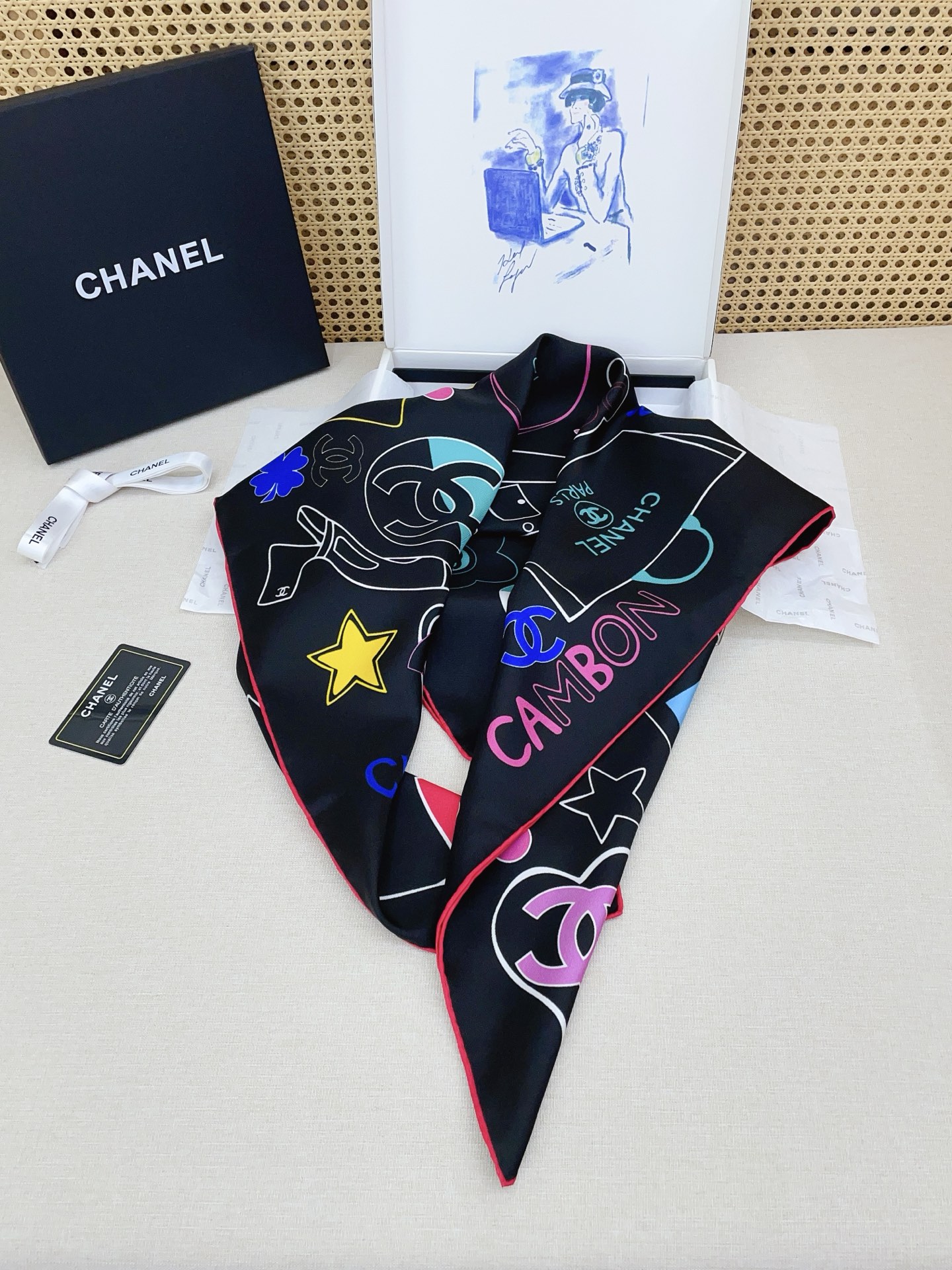 ✨✨【18姆米 双面同色】新款小香‼️美翻了[流泪]最新御用殿堂级极品‼️经典元素图案设计风格❗️美丽至极 真的 上身极