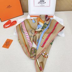 ✨✨【18姆米 双面同色】H**S真丝新款🆕👏👏买了都说好看‼️推荐💕【优雅漫步🚶90】真丝方巾,顶级工艺超值‼️专柜爆 ✨✨【18姆米 双面同色】H**S真丝新款🆕👏👏买了都说好看‼️推荐💕【优雅漫步🚶90】真丝方巾,顶级工艺超值‼️专柜爆