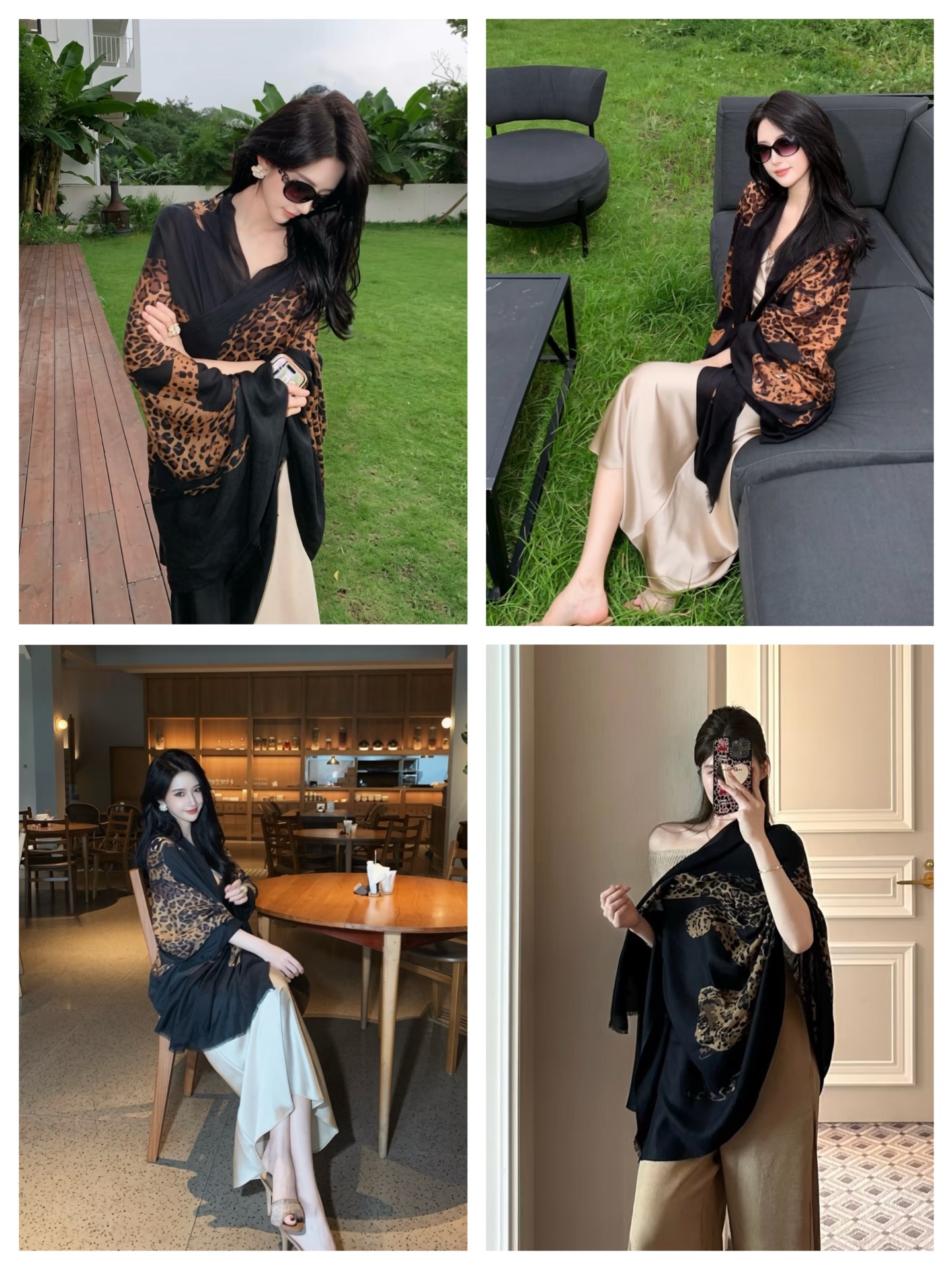 ✨✨同步上架 YSL(圣罗兰)家买了都说好看【六头豹🐆羊绒长巾】‼️推荐💕顶级工艺超值‼️专柜爆款🎁🎁羊绒长巾💟豹纹呈现 ✨✨同步上架 YSL(圣罗兰)家买了都说好看【六头豹🐆羊绒长巾】‼️推荐💕顶级工艺超值‼️专柜爆款🎁🎁羊绒长巾💟豹纹呈现