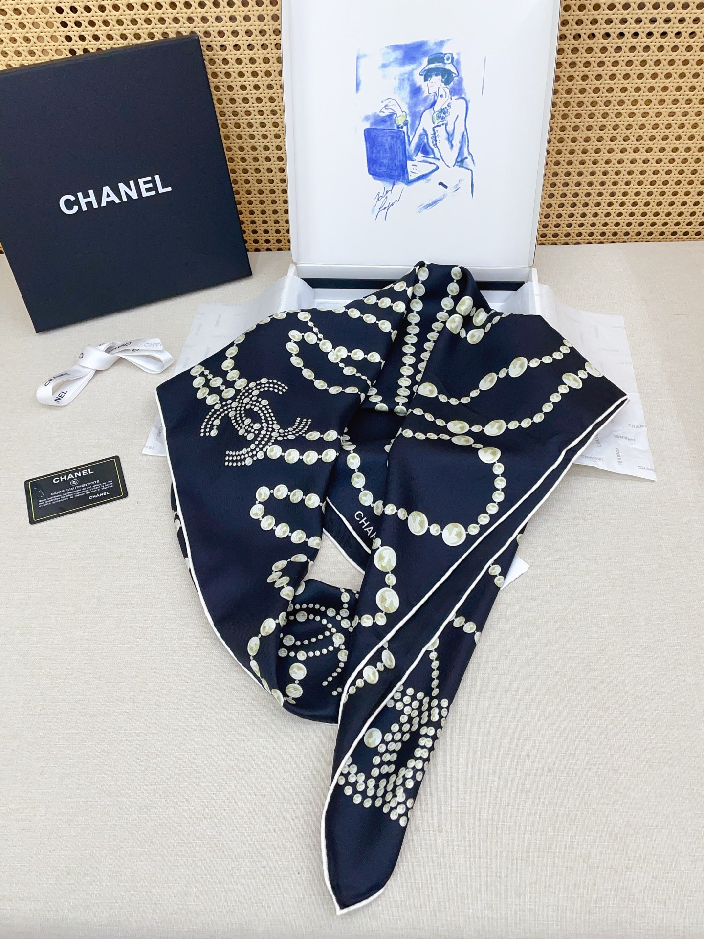 ✨✨【18姆米 双面同色】新款小香‼️美翻了[流泪]最新御用殿堂级极品‼️经典元素图案设计风格❗️美丽至极 真的 上身极
