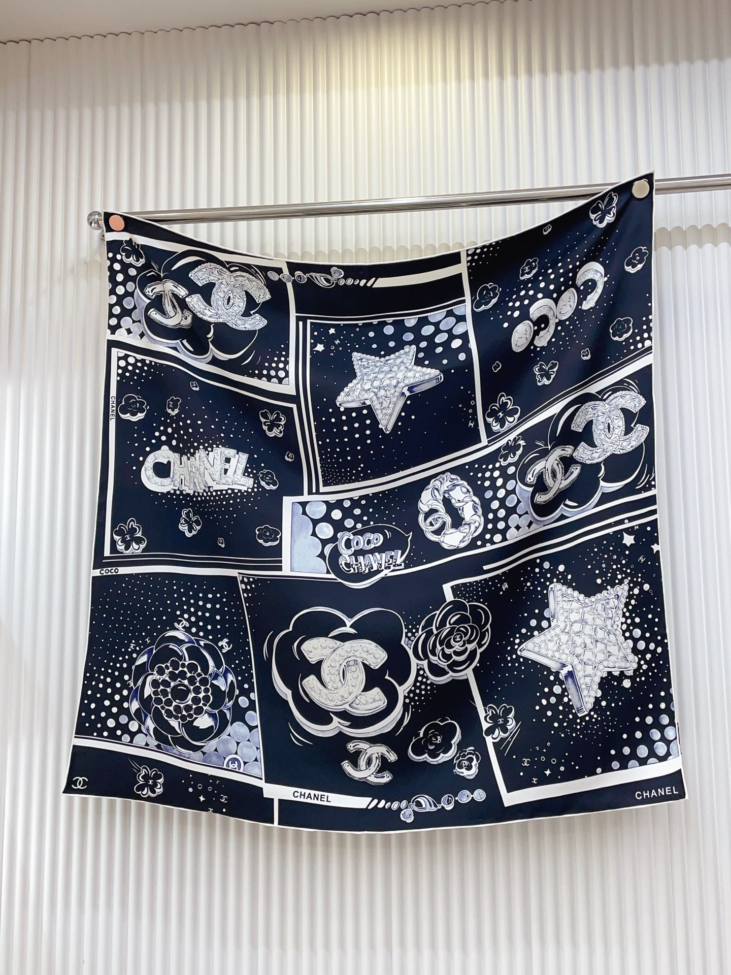 🆕 ✨✨【18姆米 双面同色】新款小香‼️美翻了[流泪]最新御用殿堂级极品‼️经典元素图案设计风格❗️美丽至极 真的 上