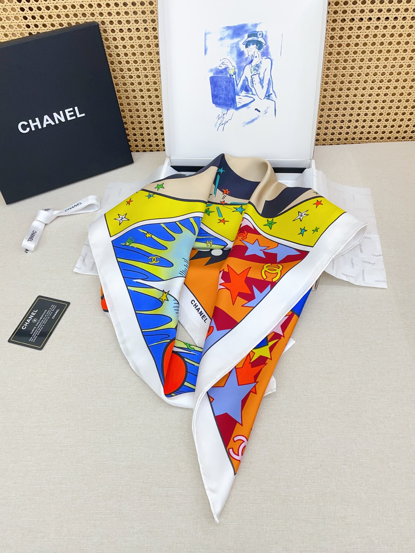 ✨✨【18姆米 双面同色】新款小香‼️美翻了[流泪]最新御用殿堂级极品‼️经典元素图案设计风格❗️美丽至极 真的 上身极