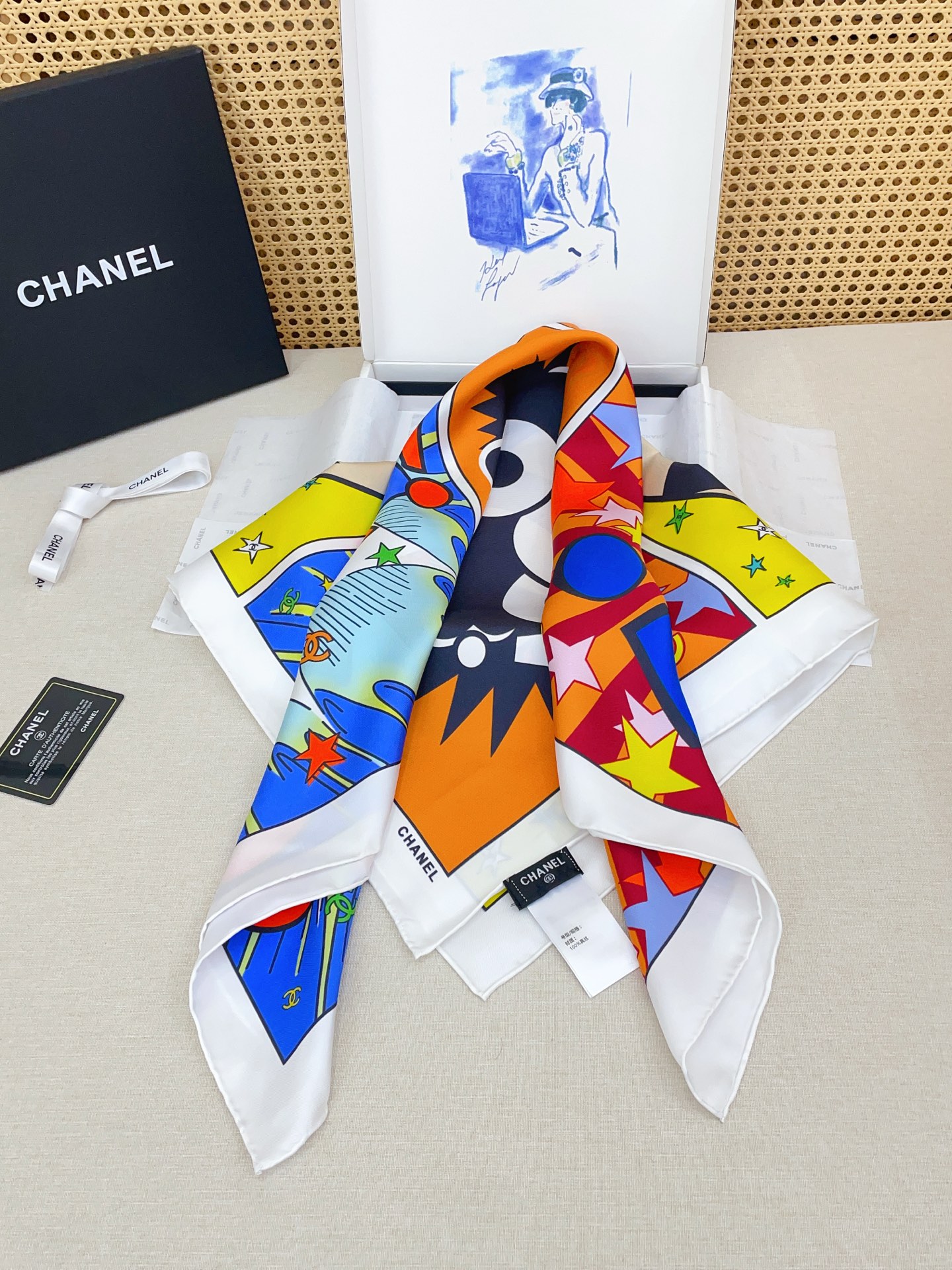 ✨✨【18姆米 双面同色】新款小香‼️美翻了[流泪]最新御用殿堂级极品‼️经典元素图案设计风格❗️美丽至极 真的 上身极