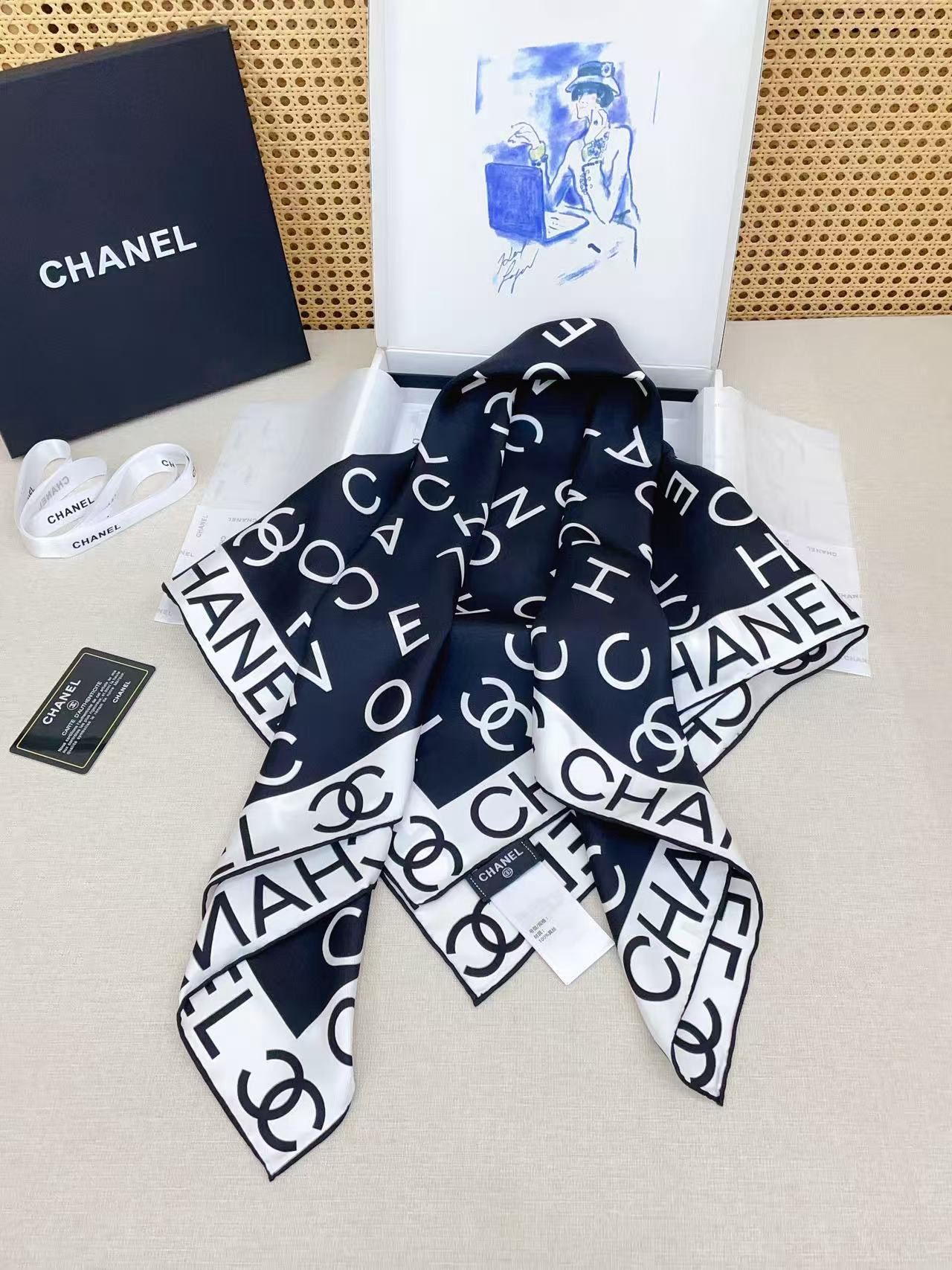✨✨【18姆米 双面同色】新款小香‼️美翻了[流泪]最新御用殿堂级极品‼️经典元素图案设计风格❗️美丽至极 真的 上身极