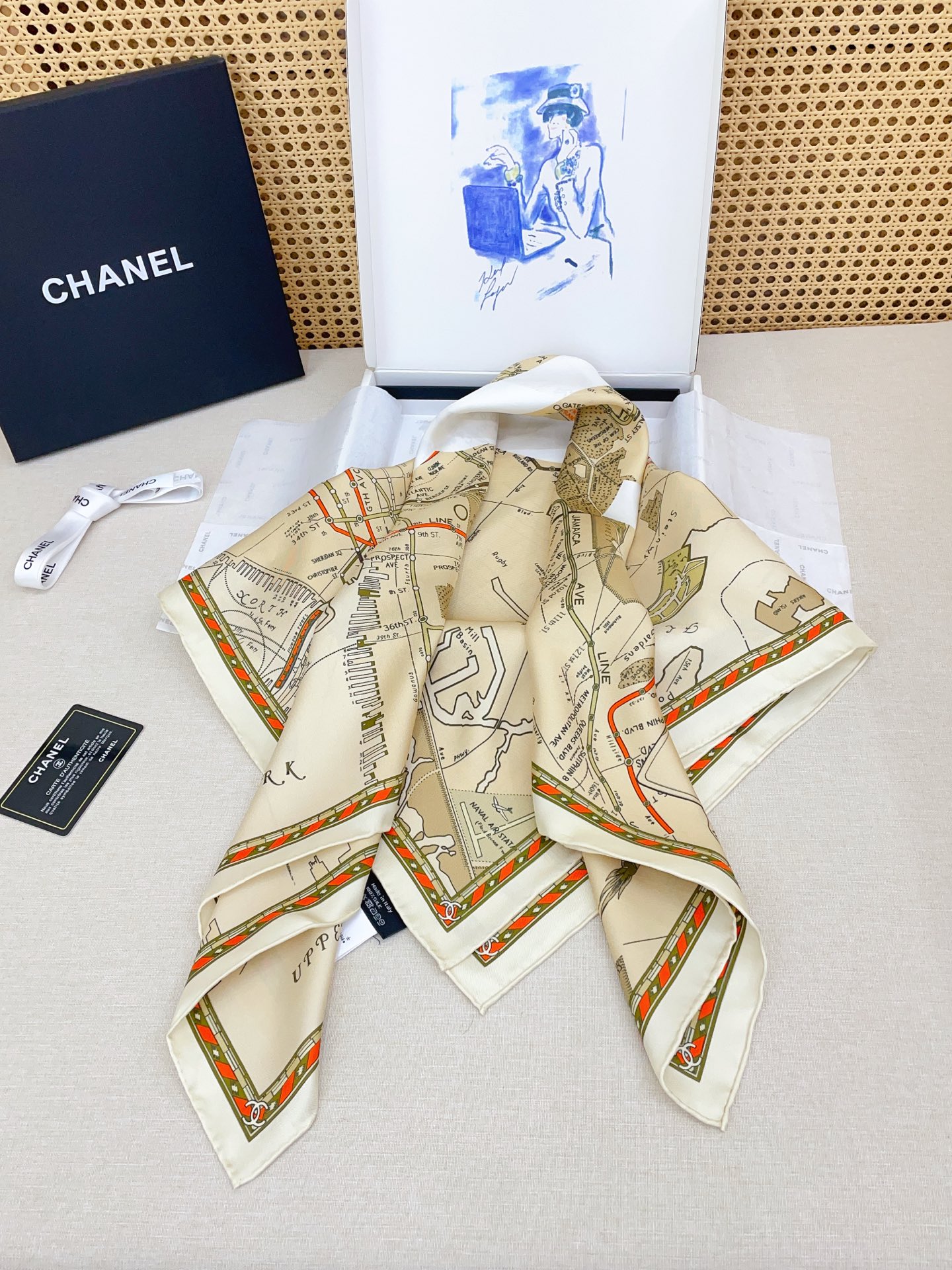 ✨✨【18姆米 双面同色】新款小香‼️美翻了[流泪]最新御用殿堂级极品‼️经典元素图案设计风格❗️美丽至极 真的 上身极