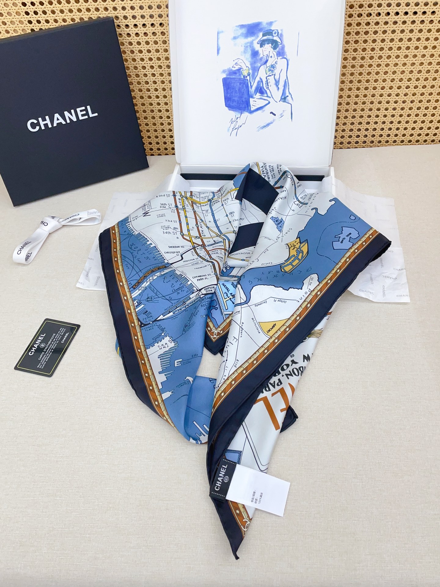 ✨✨【18姆米 双面同色】新款小香‼️美翻了[流泪]最新御用殿堂级极品‼️经典元素图案设计风格❗️美丽至极 真的 上身极