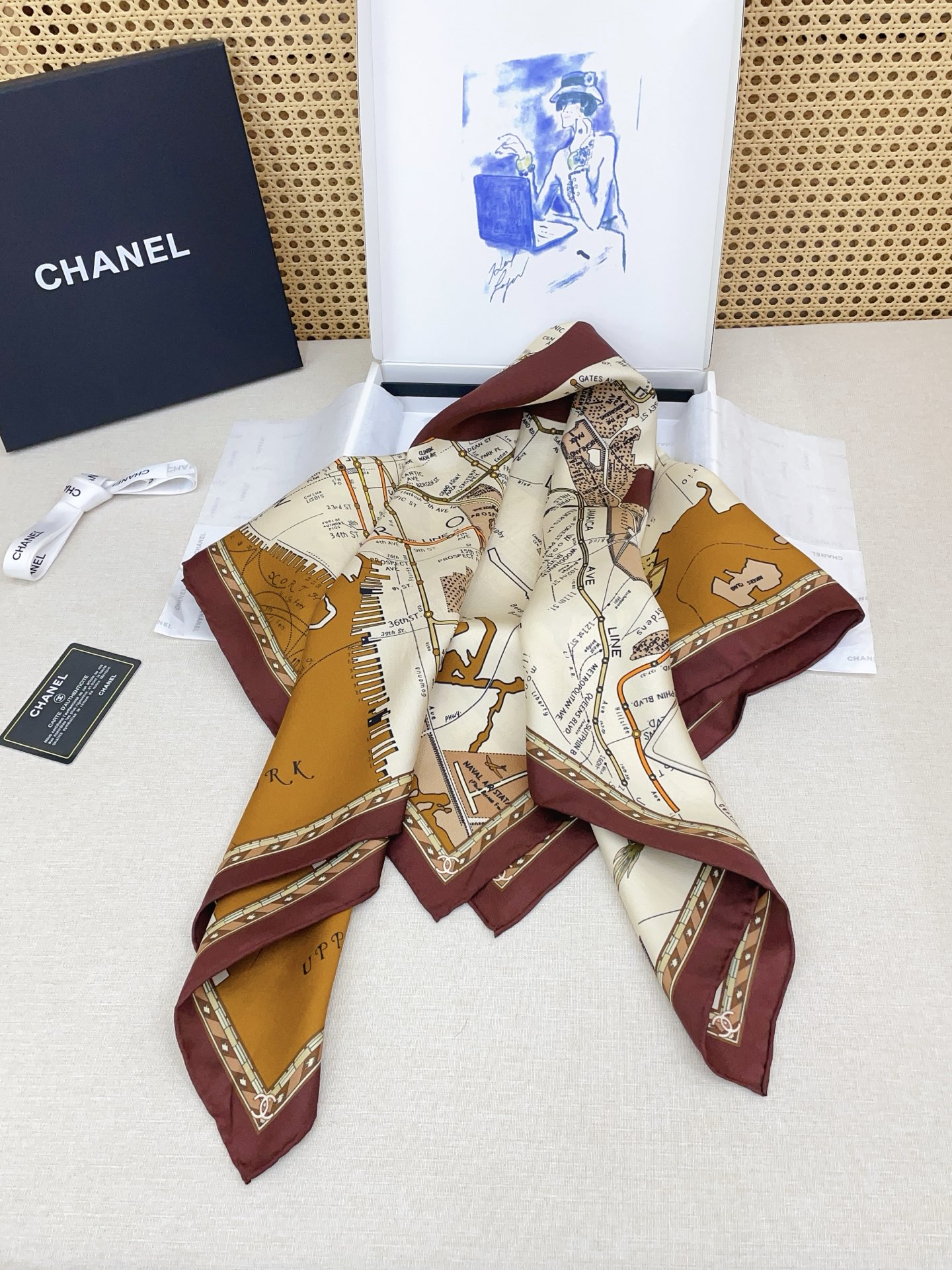 ✨✨【18姆米 双面同色】新款小香‼️美翻了[流泪]最新御用殿堂级极品‼️经典元素图案设计风格❗️美丽至极 真的 上身极