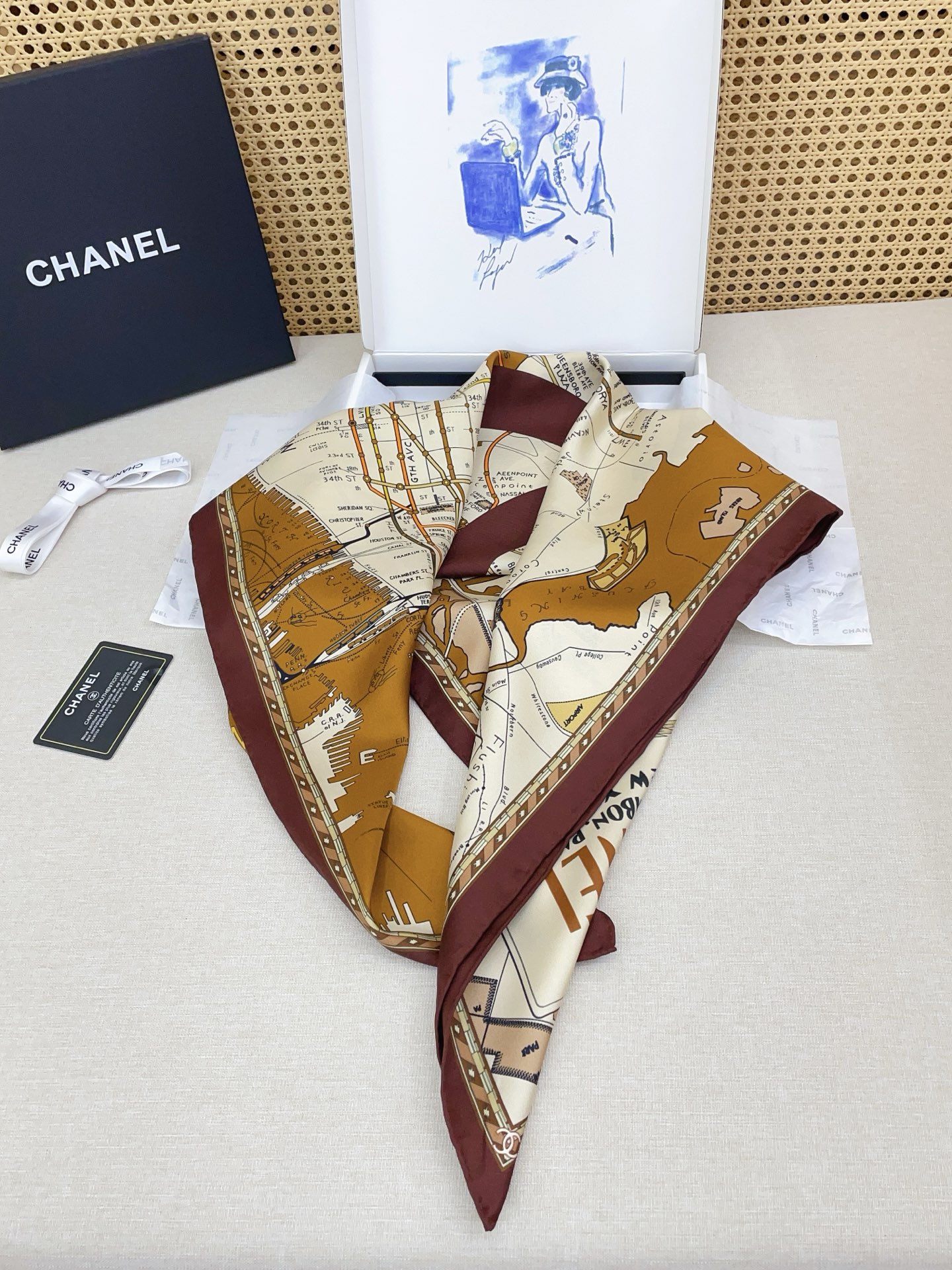 ✨✨【18姆米 双面同色】新款小香‼️美翻了[流泪]最新御用殿堂级极品‼️经典元素图案设计风格❗️美丽至极 真的 上身极