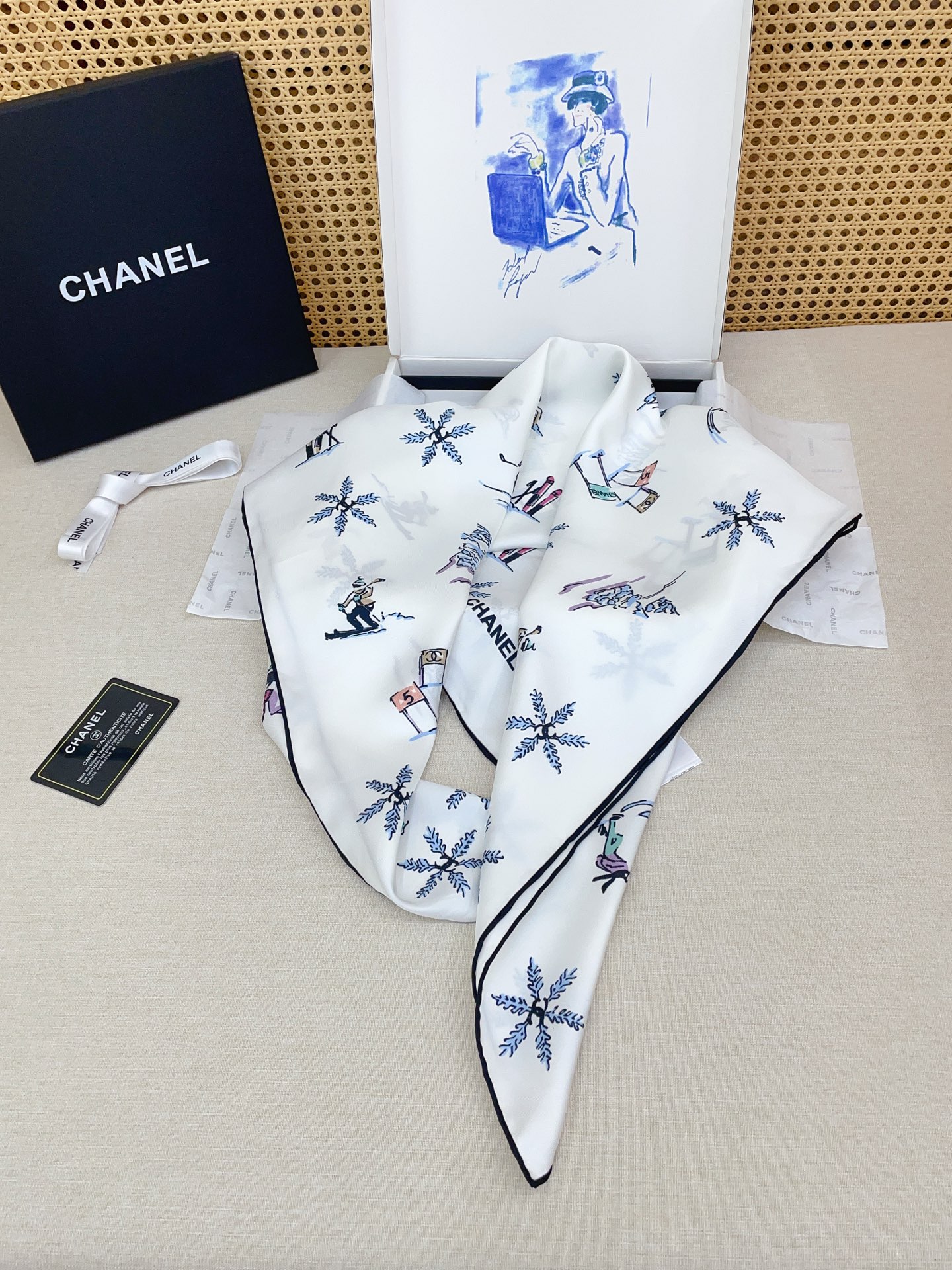 ✨✨【18姆米 双面同色】新款小香‼️美翻了[流泪]最新御用殿堂级极品‼️经典元素图案设计风格❗️美丽至极 真的 上身极
