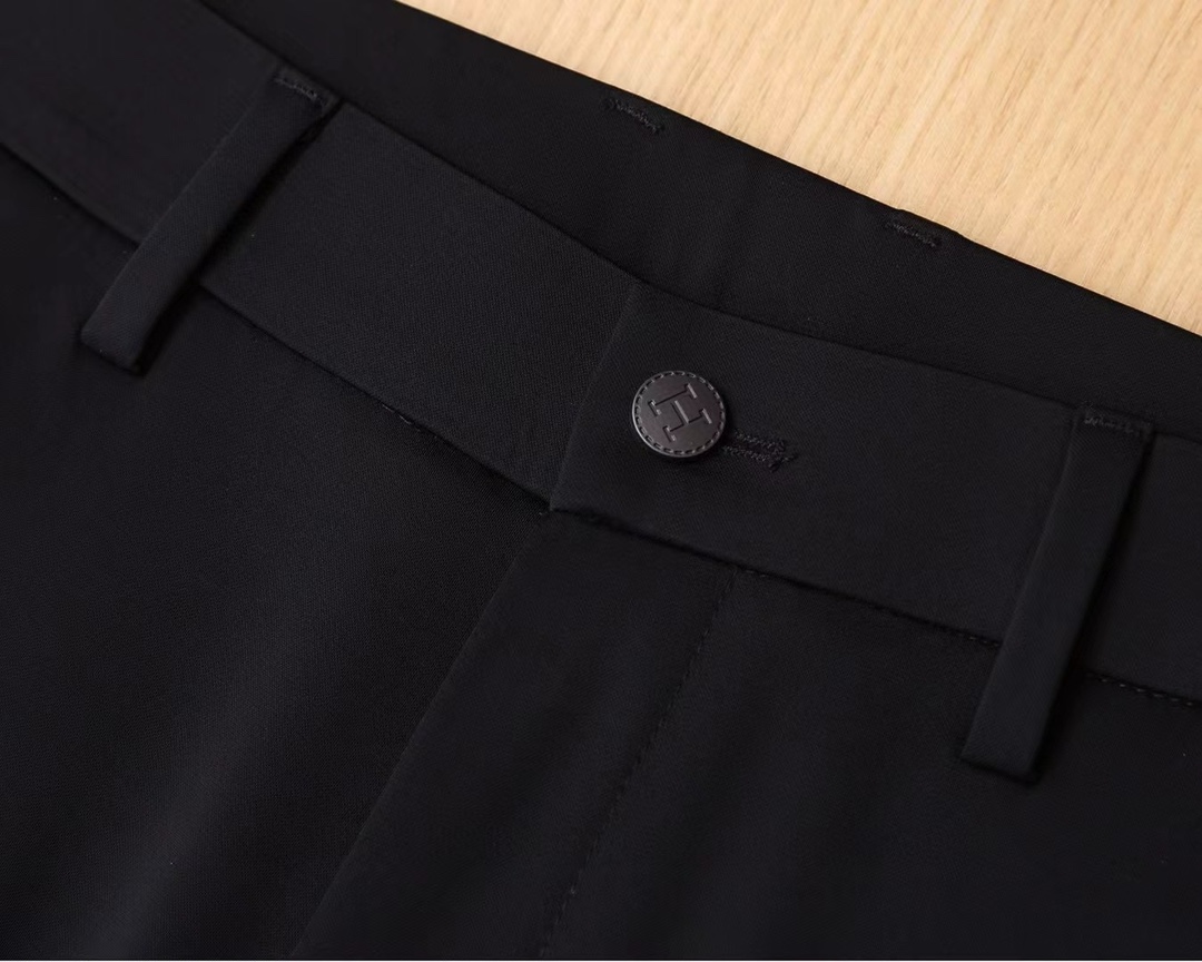 Hermes Mars Tailoring: High-End Leisure Pants with Hardware Tailoring and Cotton Fabric - 图片 8