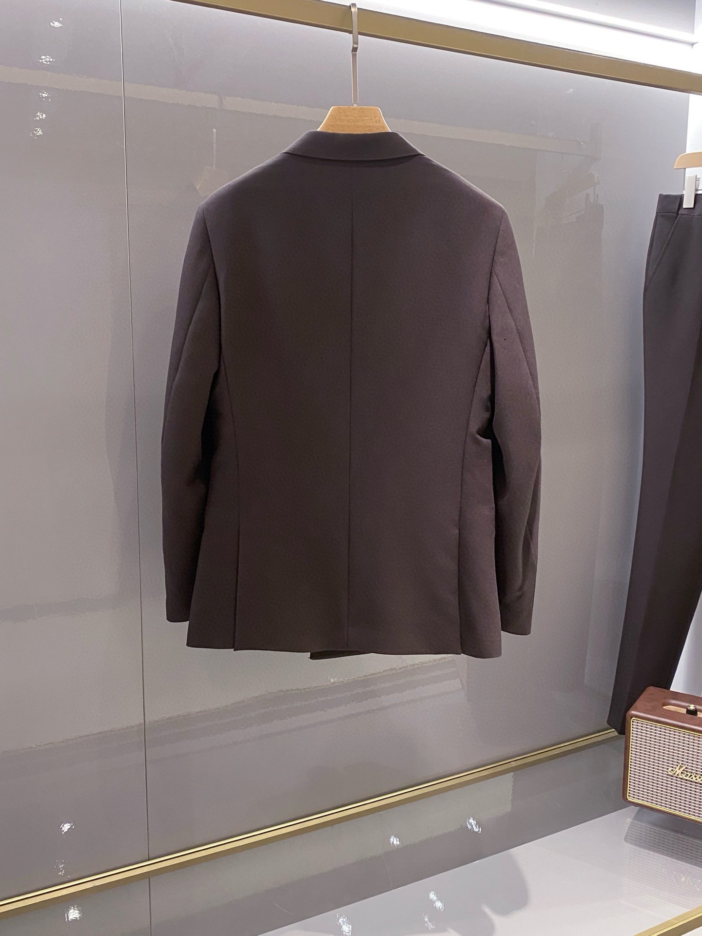 LV驴家 咖色双排扣套西 25Fw秋冬季新款咖色套装西服西装套装 -Loui*s男士套西潮流时尚的职场风