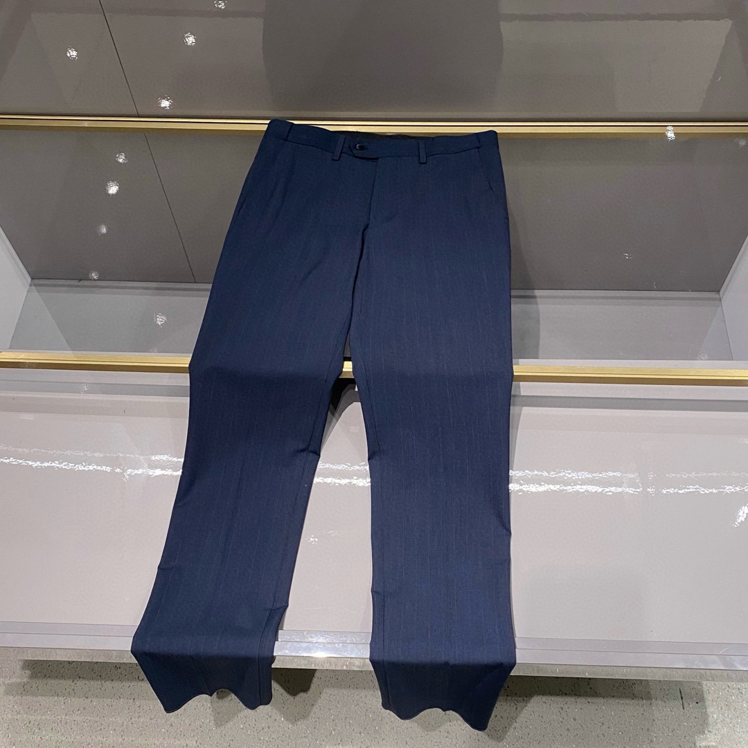 lP🆕诺悠翩雅 蓝色条纹套西 25Fw秋冬季新款条纹套装西服西装套装 -Loro Pian*a男士套西潮