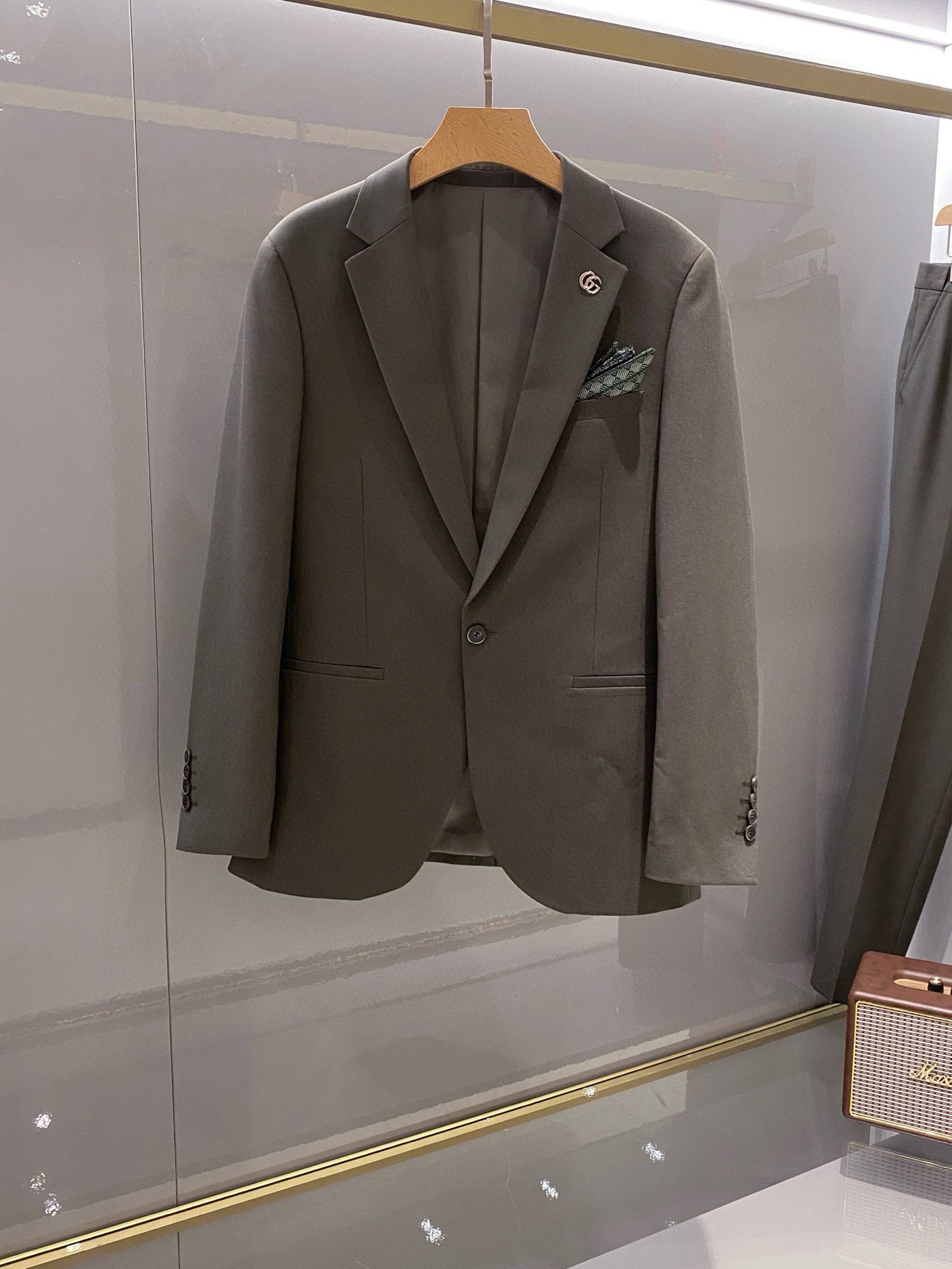 Gucc G家 25Fw秋冬季新款套装西服西装套装 -GUCC男士套西潮流时尚的职场风格，商旅精英衣橱必