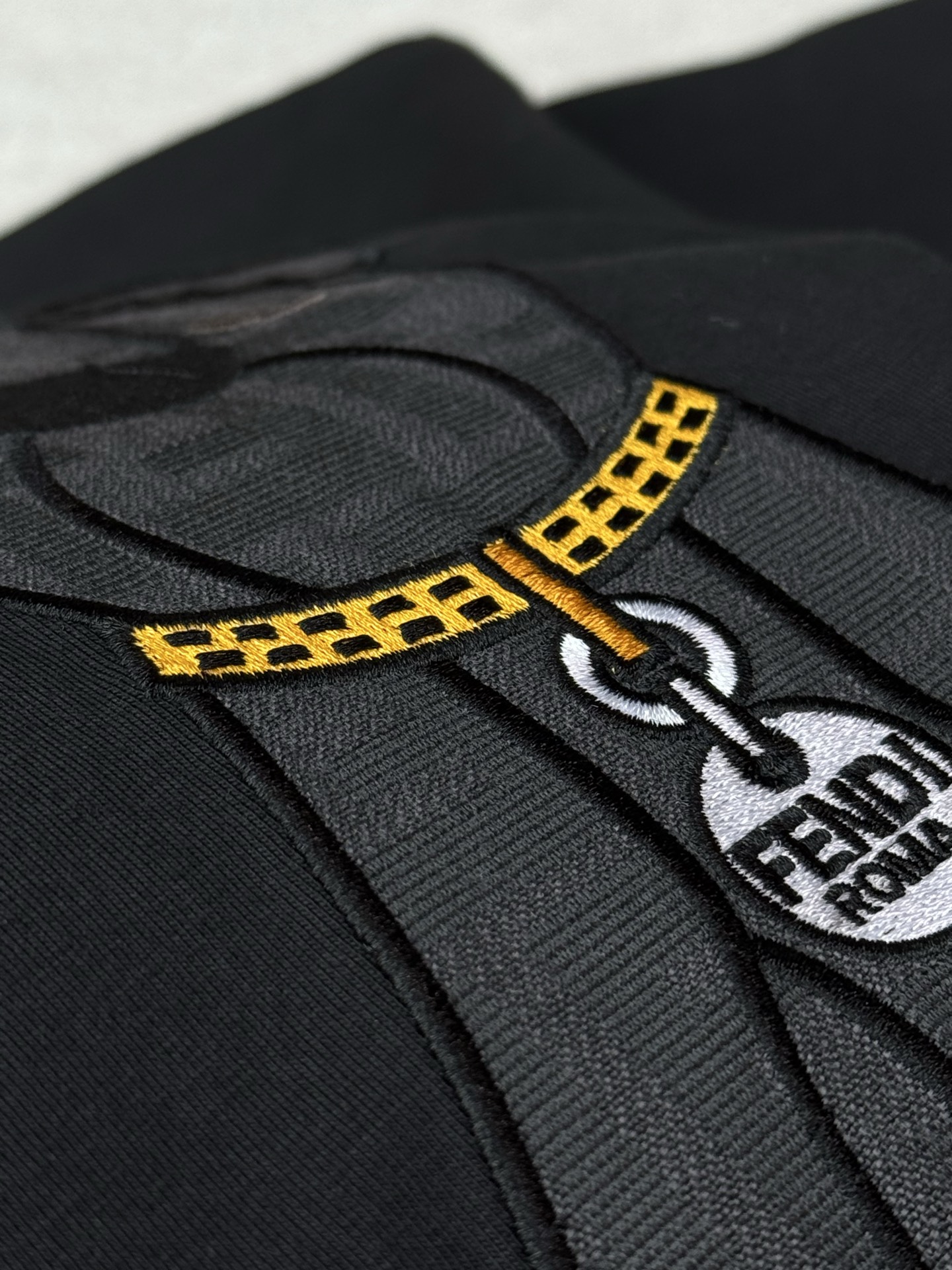 Fendi/芬迪 2026新款短袖棕色FF提花小狗棉质圆领休闲T恤✔️这是FENDI 2026春夏系列的