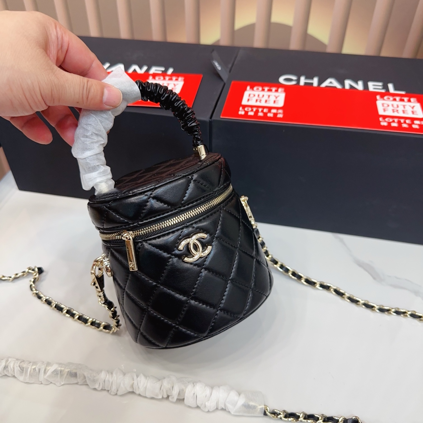 Bolsa Chanel Caixa de presente dobrável — photo 3