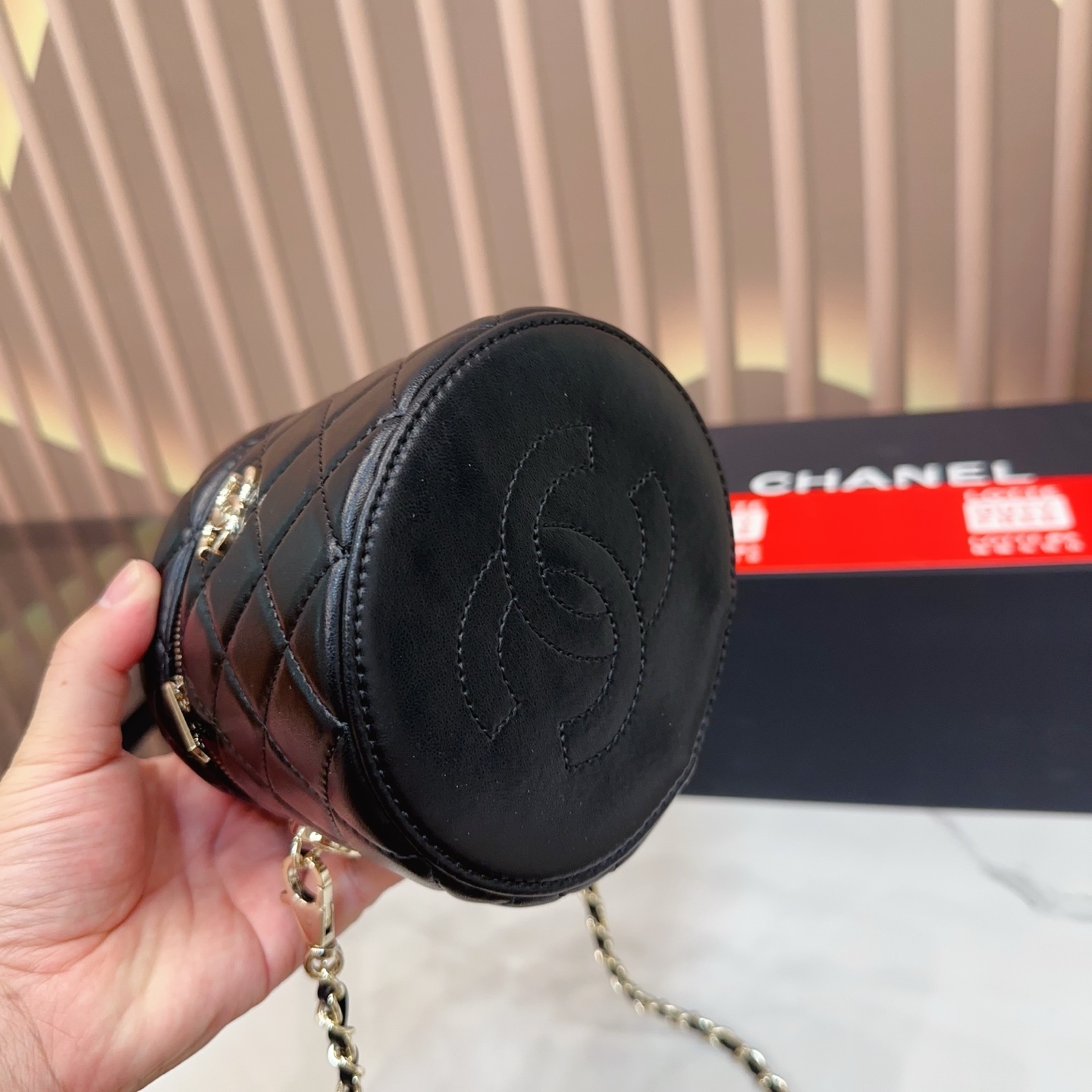 Bolsa Chanel Caixa de presente dobrável — photo 7