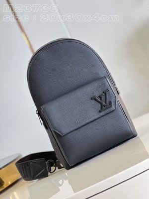 Buy AAA Cheap Louis Vuitton Backpack Crossbody & Shoulder Bags Black M23736