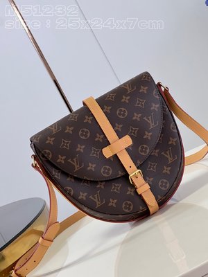 Louis Vuitton Handbags Saddle Bags Monogram Canvas M51232
