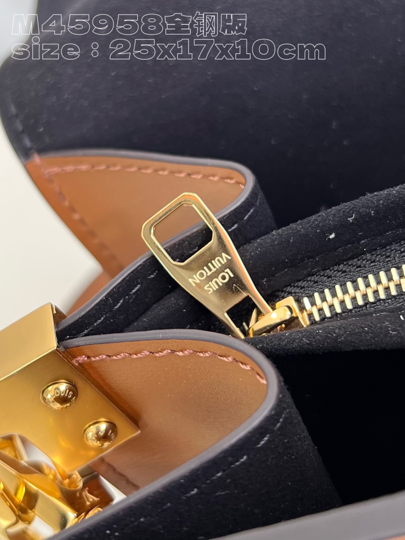 NO:400972,M45958 all-steel version Details, LV [original leather], louis vuitton19860909M45958全钢版 细节图,LV【原厂皮】,louis vuitton,Bag