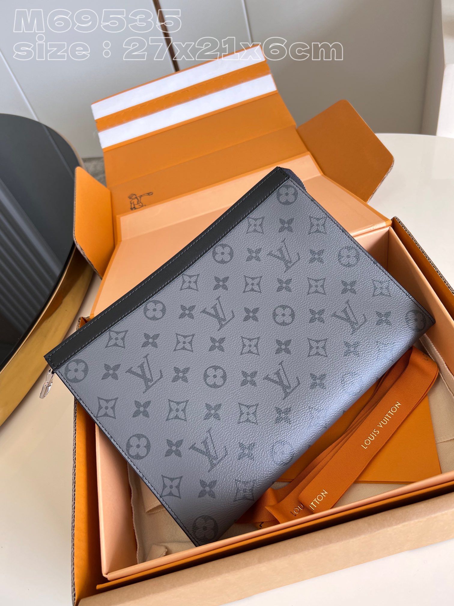 Louis Vuitton Clutches & Pouch Bags Replica 1:1 High Quality
 Monogram Canvas Pochette M69535