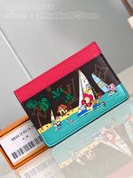 Louis Vuitton Wallet Card pack Counter Quality
 Monogram Canvas M82853