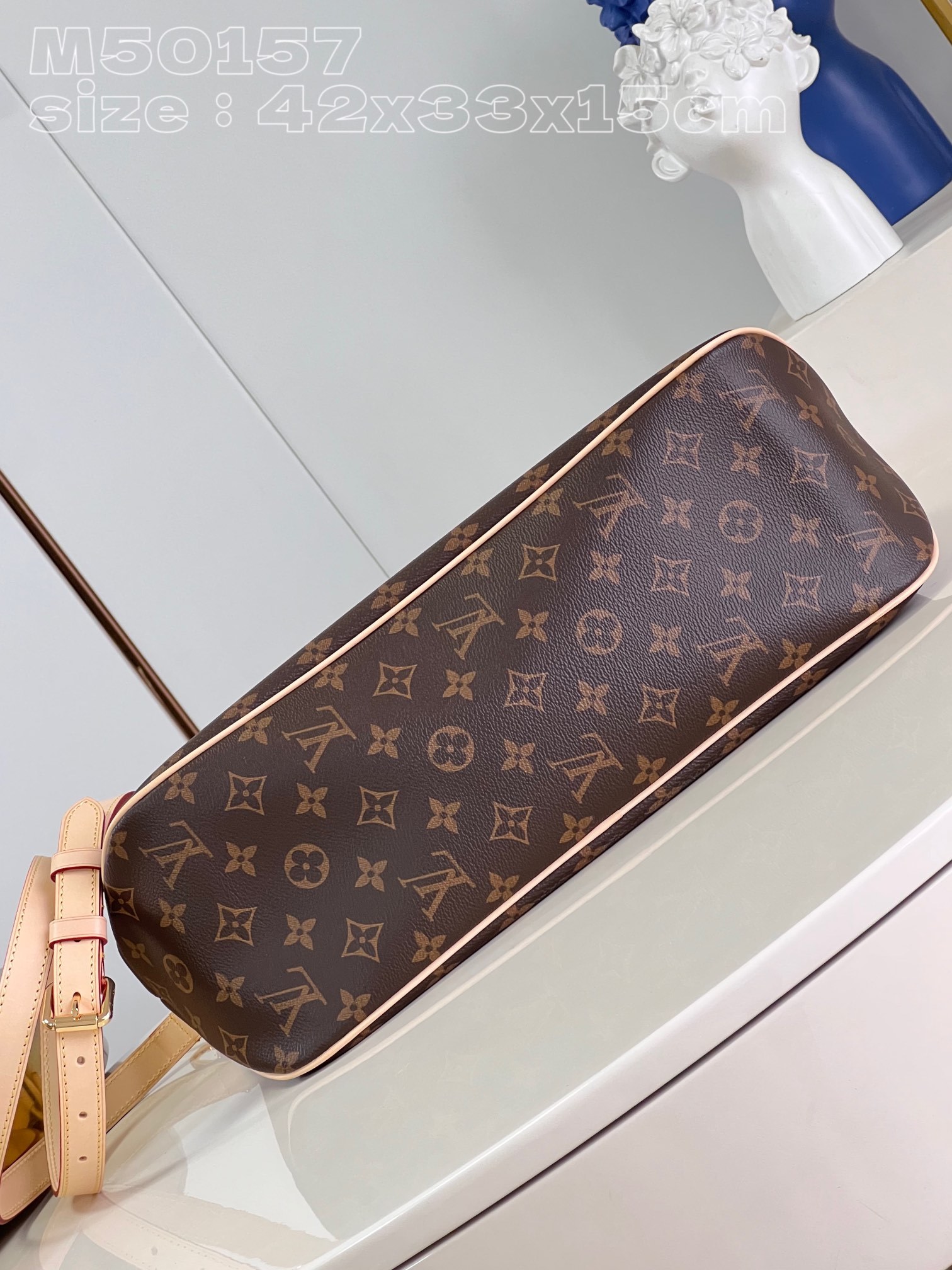 顶级原单M50157玫红Delightful中古版购物袋!在城市度过工作日在海边度过周末你无需换包因为这