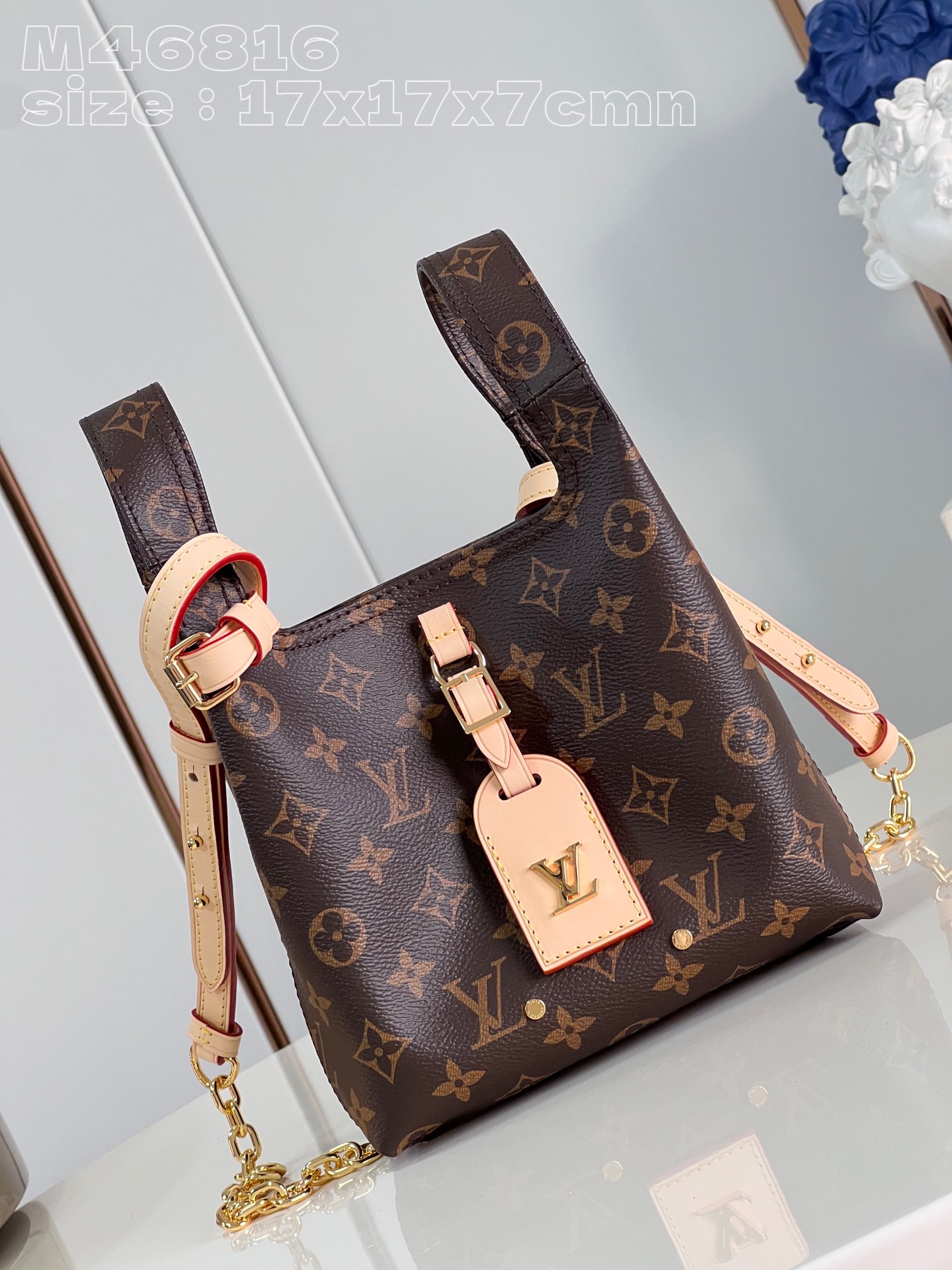 Louis Vuitton Bags Handbags Canvas Cowhide Fashion M46816