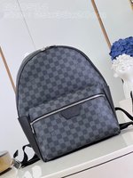 Louis Vuitton LV Discovery Bags Backpack Buy best quality Replica
 Black Grid Damier Graphite Canvas Cowhide N40514