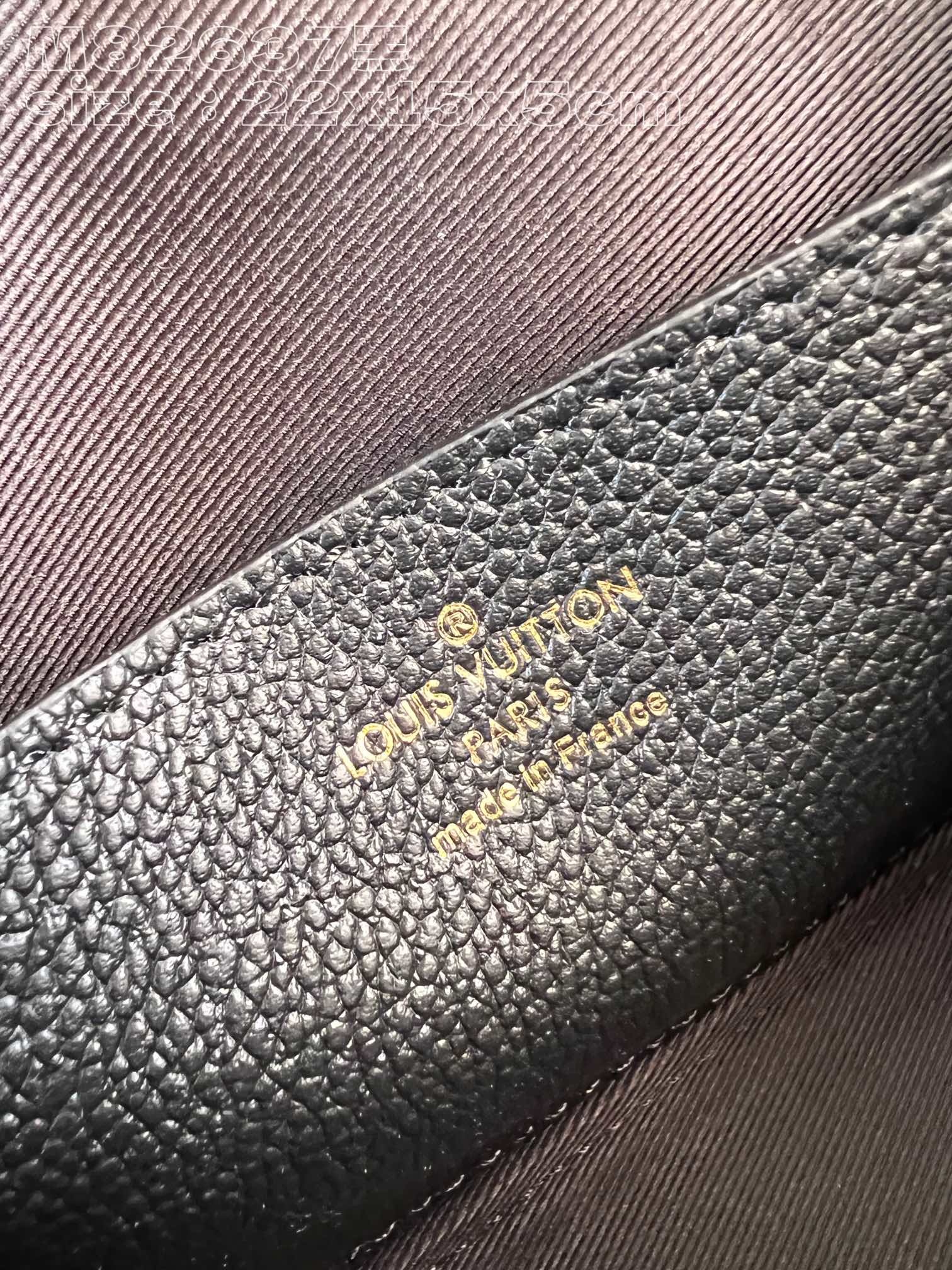 顶级原单M82637黑WalletOnChainMetis手袋取材粒面MonogramEmpreinte