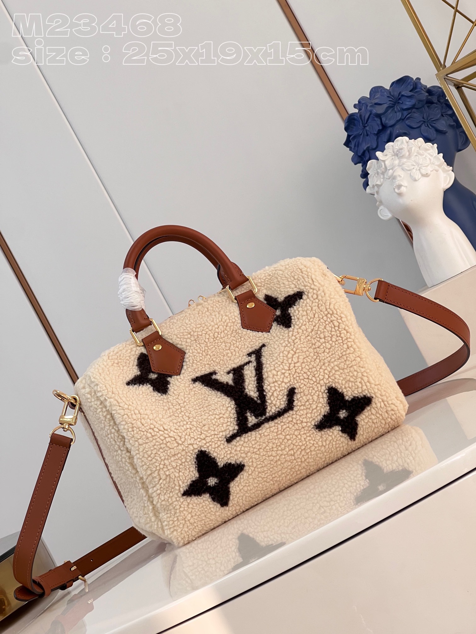 How can I find replica
 Louis Vuitton LV Speedy Luxury
 Bags Handbags Wool Winter Collection M23468