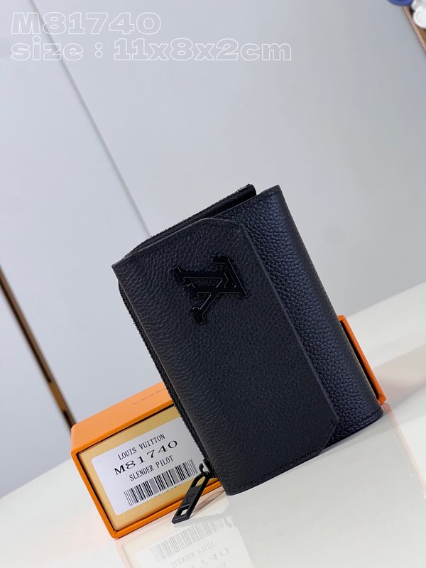 Louis Vuitton Store Wallet Buy Cheap Black Cowhide M81740