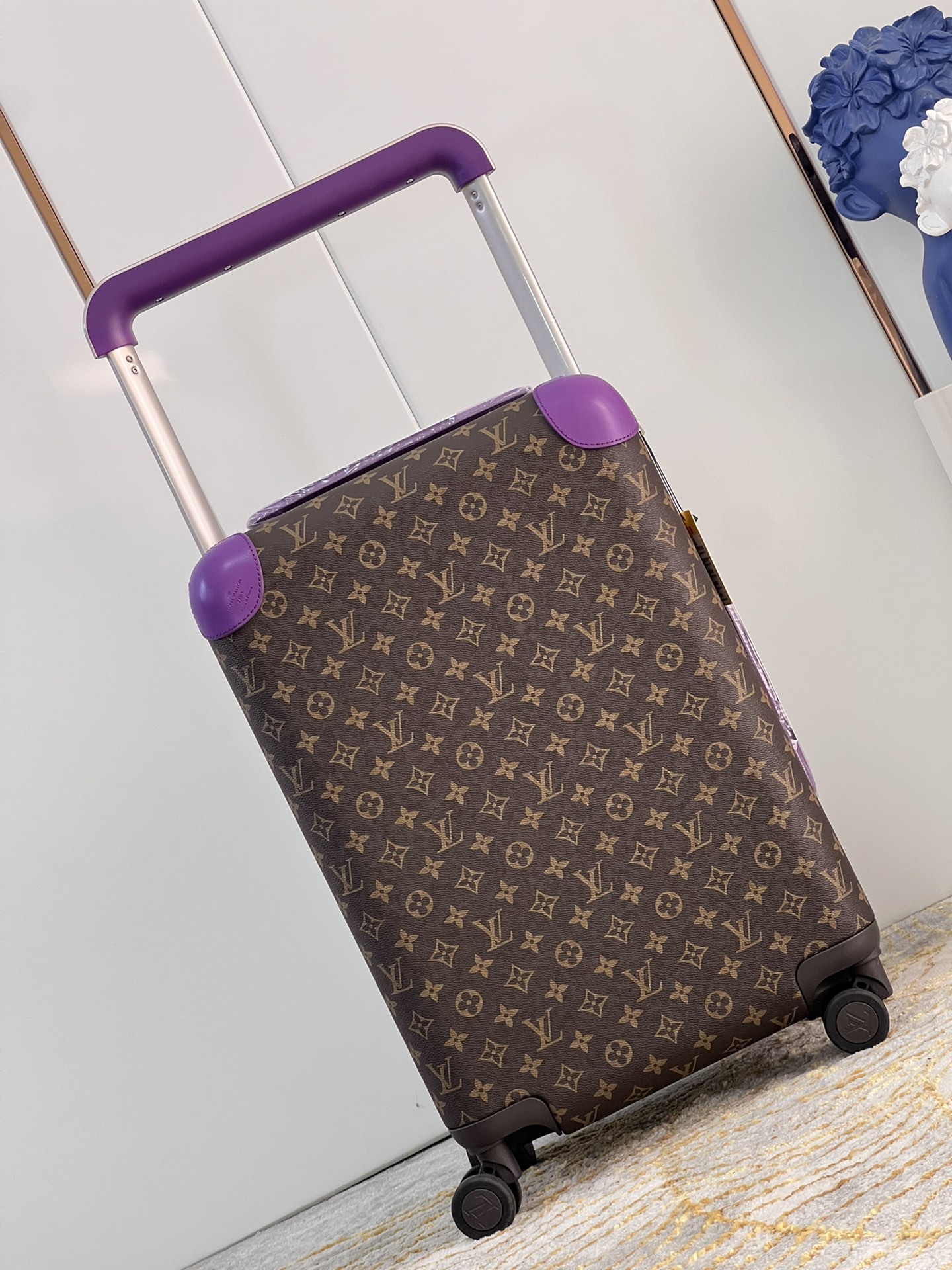 Louis Vuitton Bags Trolley Case Purple Monogram Canvas Fall Collection