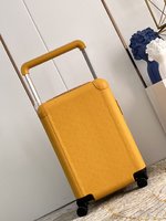 Outlet 1:1 Replica
 Louis Vuitton Bags Trolley Case Yellow Taurillon