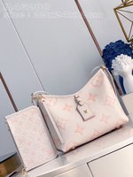 Perfect Quality Designer Replica
 Louis Vuitton Bags Handbags Beige Chocolate color White Empreinte​ M46288