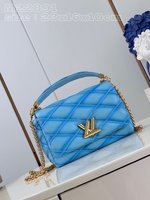Louis Vuitton Bags Handbags Blue Sheepskin LV Twist Chains M22891