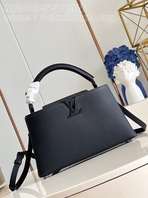 Online From China Designer
 Louis Vuitton LV Capucines Bags Handbags Cowhide M23955