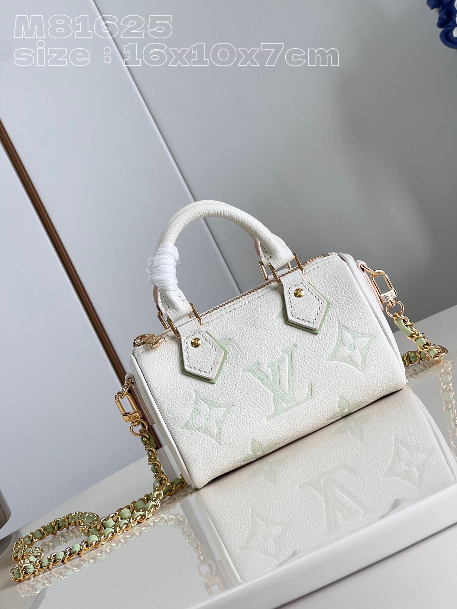 Louis Vuitton LV Speedy Bags Handbags Green Matcha Printing Empreinte​ M81625