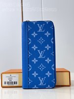 Louis Vuitton Wallet Blue Monogram Canvas Fashion M30994
